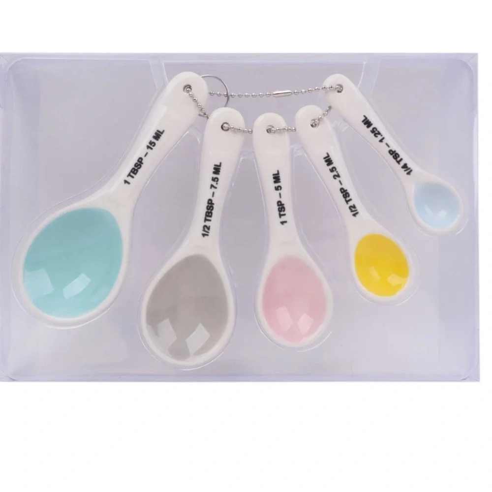 RAE DUNN Measuring Spoons 5 pc. Set